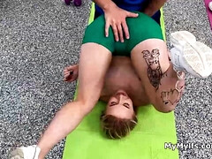 Personal trainer free uses mom and teenager