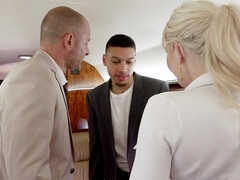 Arsch, Grosser schwanz, Blasen, Schwanz, Gruppe, Hardcore, Muschi, Titten