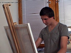 Old woman sucking and riding boys teen cocks