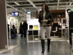 Kont, Fetisj, Hd, Buiten, Openbaar, Bekijker