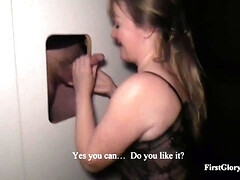 Firstgloryhole - wife Nyna Part2 - MILF