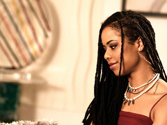 Schwarz, Braunhaarige, Interrassisch, Pornostars