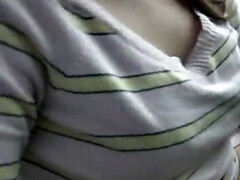 18 años, Amateur, Morena, Coche, Pajear, Besar, Pov, Público