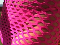 Arsch, Grosser arsch, Grosse titten, Blondine, Spermaladung, Hardcore, Lingerie, Titten