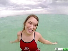 Kimber Lee - Beach Lifeguard & Hard Dick