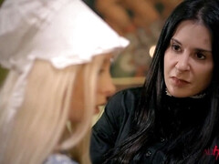 Anaal, Grote kont, Grote mammen, Bruinharig, Lesbisch, Rijpe lesbienne, Moeder die ik wil neuken, Tiener