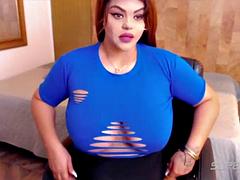 Chica, Gorda, Latina, Masturbación, Pov, Pelirrojo, Tetas, Juguetes