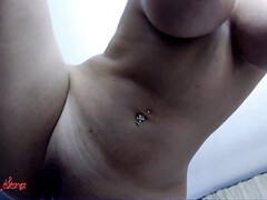 Chica, Rubia, Tetona, Tetas naturales, Solo, Tetas, Juguetes, Camara web