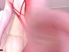 Amateur, Asiático, Chica, Coreano, Masturbación, Solo, Adolescente, Tetas