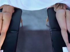 Большие сиськи, Брюнетки, Измена, Парочка, Вчетвером, Массаж, Натуральные сиськи, Втроем