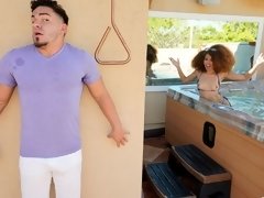 Culo, Mamada, Atrapados, Estilo perrito, Al aire libre, Adolescente, Tetas, Voyeur