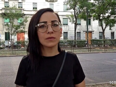 18 летние, Большой член, Семяизвержение, Член, Немки, Очки, Реалити, Студентка