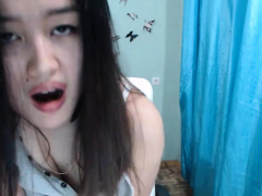 Leie, Asiatisch, Braunhaarige, Hd, Masturbation, Solo, Netzkamera