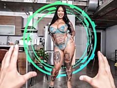 アジア人, ぽっちゃり, デカ尻, デカパイ, ぽちゃ, ゲーム, ハードコア, 淫乱熟女