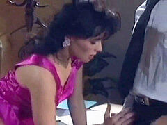 Naakte man aangeklede vrouw, Sperma shot, Hakken, Oud