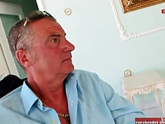 アメリカ人, アナル, 茶髪の, ダブル開発, ガリガリ, ティーン, 三人, オッパイの