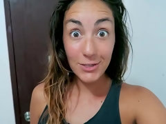 アメリカ人, 美女, ビキニ, 巨乳な, エロティック, ティーン, オッパイの, 濡れ