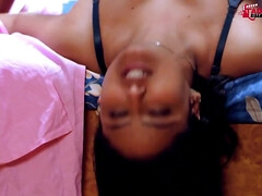 Leie, Grosser arsch, Grosse titten, Blasen, Braunhaarige, Hardcore, Indisch, Milf