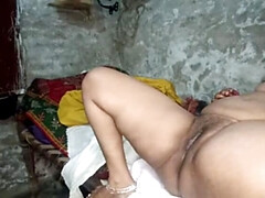 Young Stepson Eats Stepmom's Pussy & Fucks Her Ass Hard - Hindi Audio Creampie