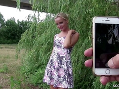 Amateur, Grosse bite, Blonde, Sucer une bite, Queue, Allemand, Hard, Argent