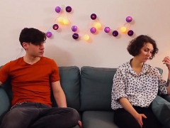 Bisexuelle, Interracial, Réalité, Adolescente, Plan cul à trois