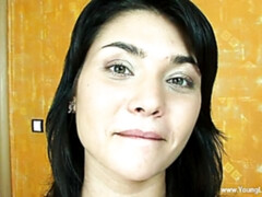 In den arsch, Arsch, Grosser arsch, Blasen, Braunhaarige, Hundestellung, Milf, Rasiert