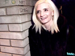 Chambre à dormir, Blonde, Queue, Européenne, Faciale, De plein air, Petite femme, Maigrichonne