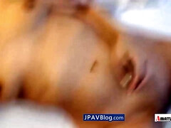 Enthousiasteling, Aziatisch, Kont, Grote mammen, Japaans, Kut duiken, Mager, Tieten likken