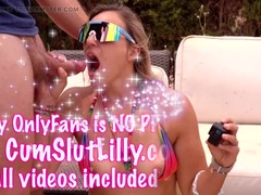 素人, デカチン, デカパイ, ブロンド, フェラチオ, Hd, 淫乱熟女, スペルマ