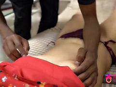 デカチン, 黒人, フェラチオ, 中出し, 黒人, フィストファック