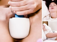 指いじり, 目瞪口呆, 手コキする, オナニー, ストリッピング, ティーン, おもちゃ, バイブレーター