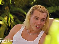 College Twink Helps Older Bear Feel Youthful Again - Johnny Moon, Lawson James