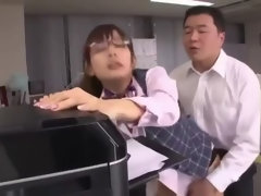 Racy small titted asian lady in hardcore porn video