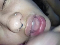 Sucer une bite, Éjaculation interne, Fétiche, Hd, Fille latino, Orgasme, Avaler, Mouillée