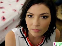 デカチン, フェラチオ, 茶髪の, チン, 家族, Hd, オマンコ, ティーン