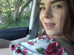 素人, 茶髪の, 指いじり, アウトドア, 公共, ガリガリ, 喫煙, オッパイの