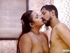 Gros cul, Grosse bite, Gros seins, Brunette brune, En levrette, Indienne, Mère que j'aimerais baiser, Douche