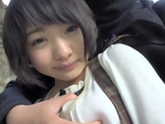 Horny Japanese girl in Crazy Blowjob, POV JAV scene