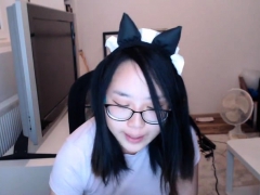 Asiatique, Coréenne, Solo, Adolescente, Webcam