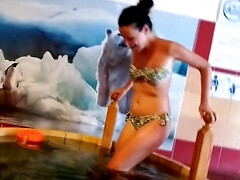 Public Flashing N Masturbation In Spa Center Among People # Totally Naked In Public Sauna