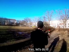 デカパイ, 茶髪の, イく瞬間, ヨーロピアン, ドイツ人, ピアス, 公共, 剃毛