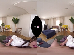 Stunning asian teen VR crazy porn video