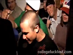LMAOGFS - Horny Blonde Teen Sucks College Cock