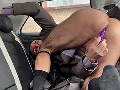 Grosser schwanz, Schwarz, Schwarz, Fetisch, Hardcore, Masturbation, Öffentlich, Spielzeuge