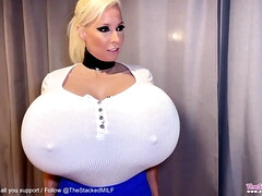 Grote mammen, Blond, Rondborstig, Vrouw, Fetisj, Hd, Moeder die ik wil neuken