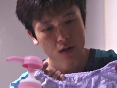 美女, イく瞬間, ディルド, 毛深い, ハードコア, 日本人, 下着, 公共