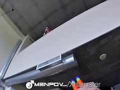 hd - menpov two hot guys shoot with her big cock guns