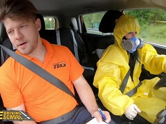 Lexi Dona Takes Off her Hazmat Suit and Fucks Instructor