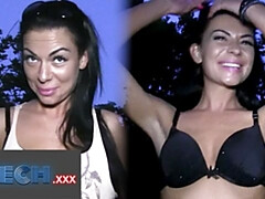 Public sex with stylish Martin Gun and Inga Devil from Czech XXX