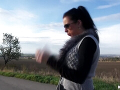 Leie, Europäisch, Hardcore, Im freien, Pov, Realität, Schlampe, Solo